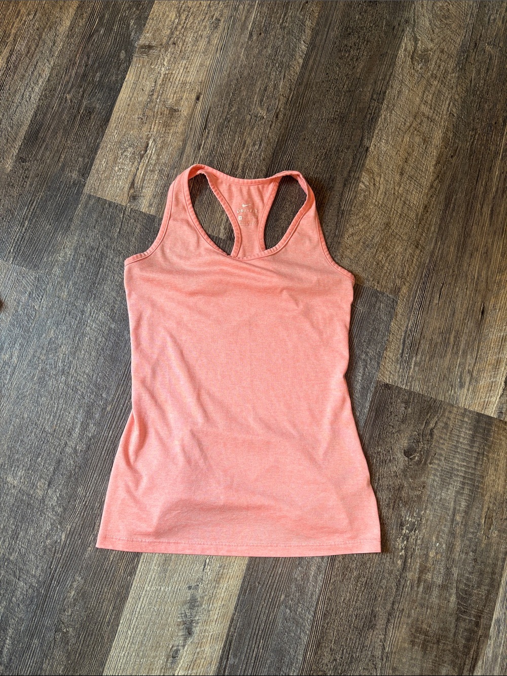 Nike Coral Pink Racerback Tank Top
